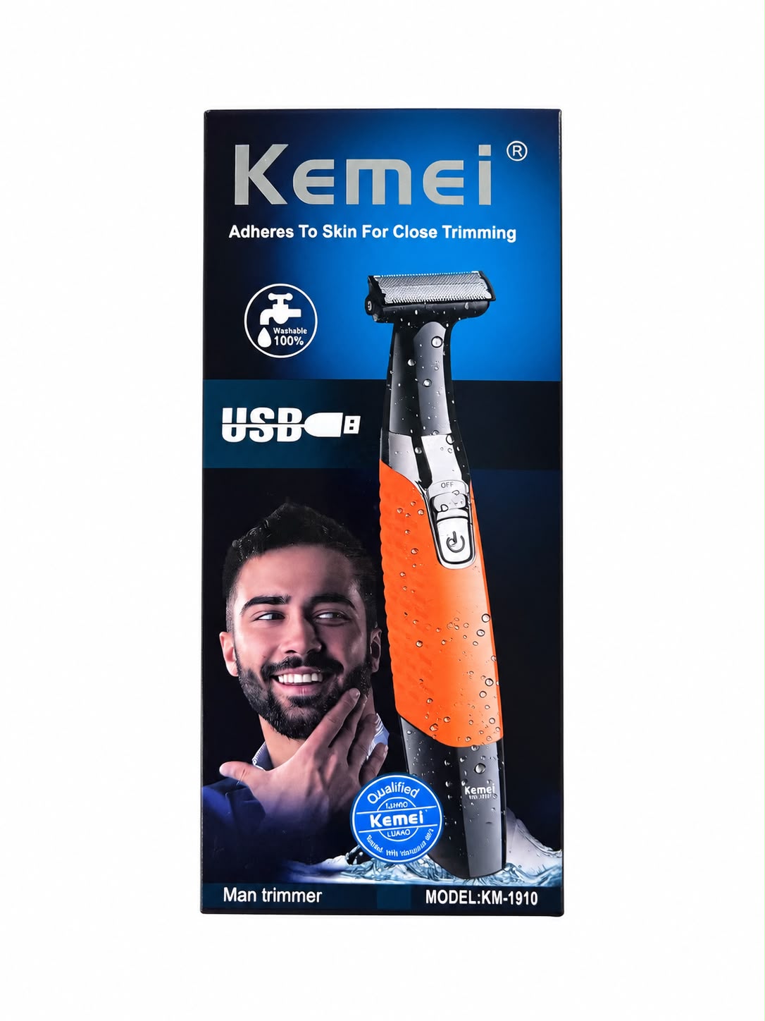 Regola barba rifinitore impermeabile